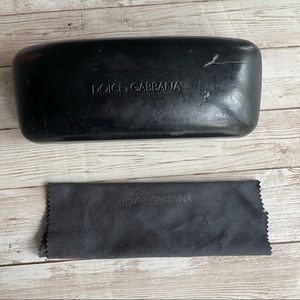 DOLCE AND GABBANA SUNGLASSSES CASE HARD CASE